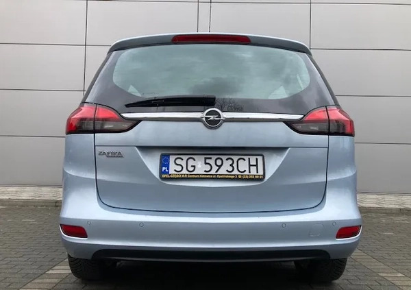 Opel Zafira cena 37000 przebieg: 114266, rok produkcji 2013 z Katowice małe 172